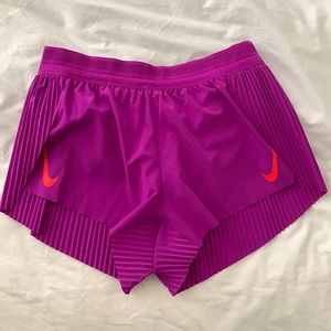 Purple Nike Aeroswift Shorts